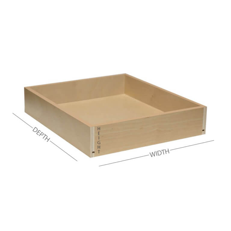 Prefinished Baltic Birch Drawer Box | The Cabinet Door Store